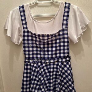 Wizard Of Oz Dorothy Figure Skating Costume